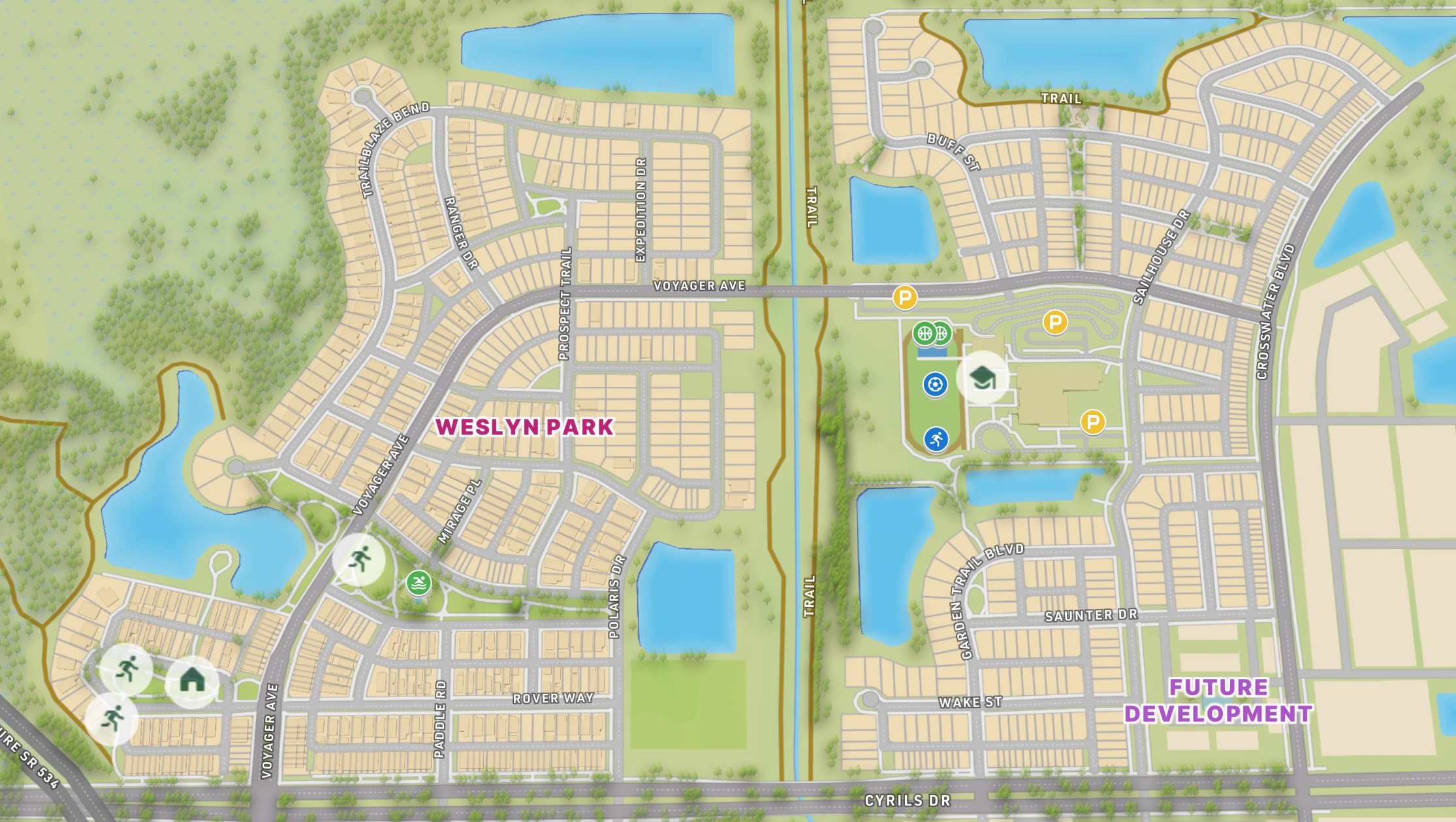 Weslyn Park Site Plan